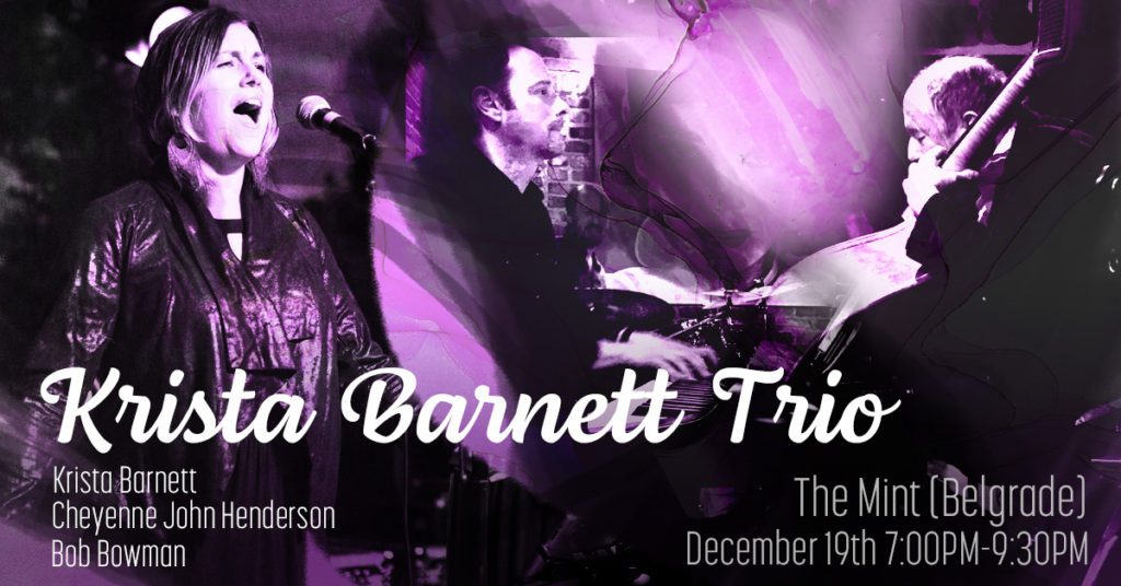 Krista Barnett Trio at The Mint
