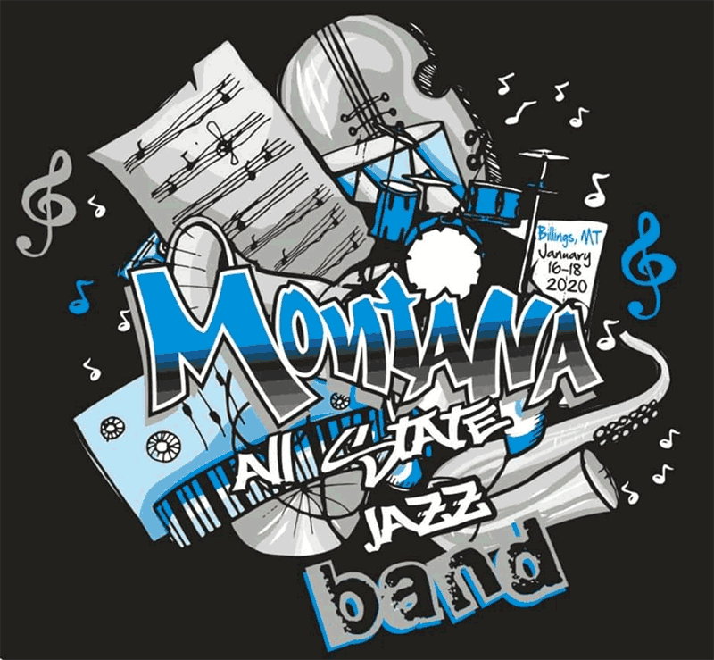 ON FRIDAY & SATURDAY MONTANA ALL-STATE JAZZ BANDS IN BILLINGS