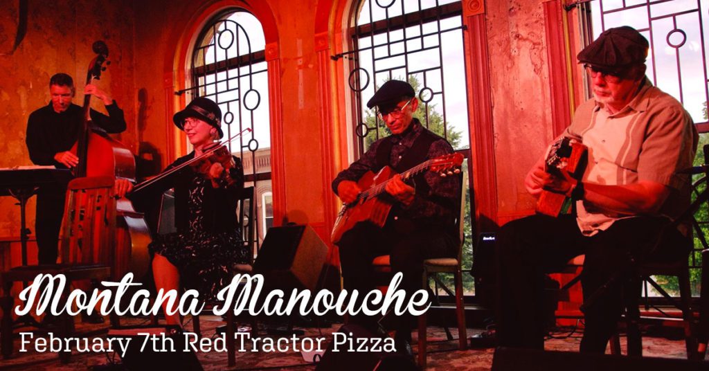 ON FRIDAY NIGHT AT RED TRACTOR PIZZA IN BOZEMAN