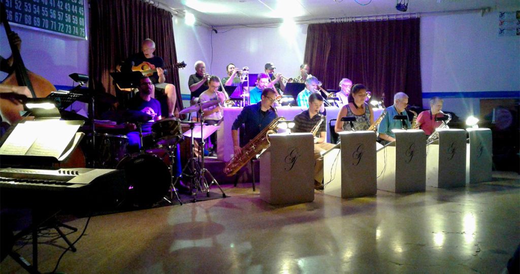 ON SUNDAY NIGHT AT THE EAGLES THE BRIDGER MOUNTAIN BIG BAND