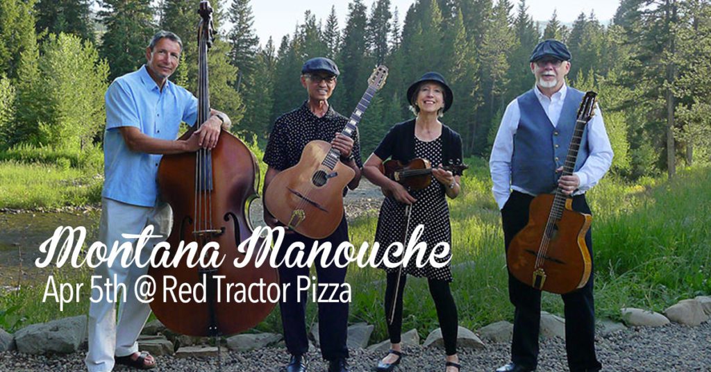 Montana Manouche at Red Tractor Pizza