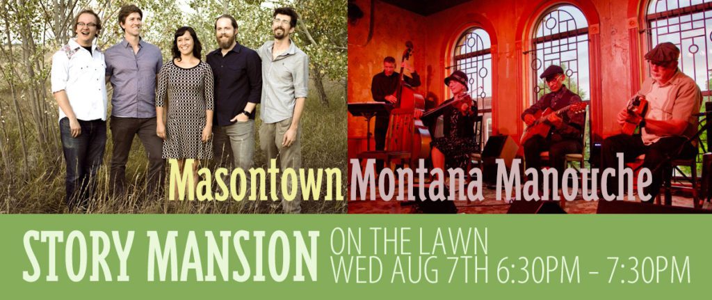 ON WEDNESDAY EVENING AT STORY MANSION - Masontown & Montana Manouche