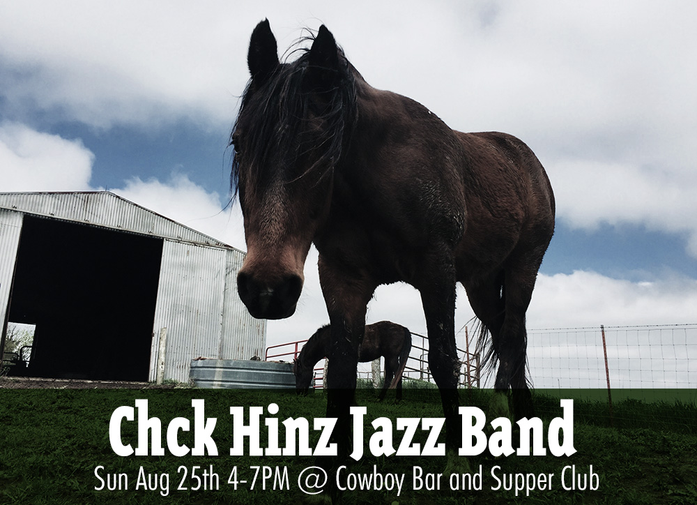 ON SUNDAY EVENING AT COWBOY BAR AND SUPPER CLUB IN FISHTAIL - Chuck Hinz Jazz Band
